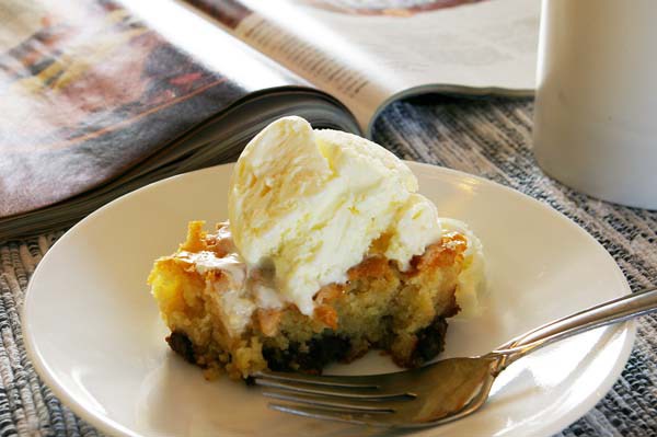 Moxies white chocolate brownie