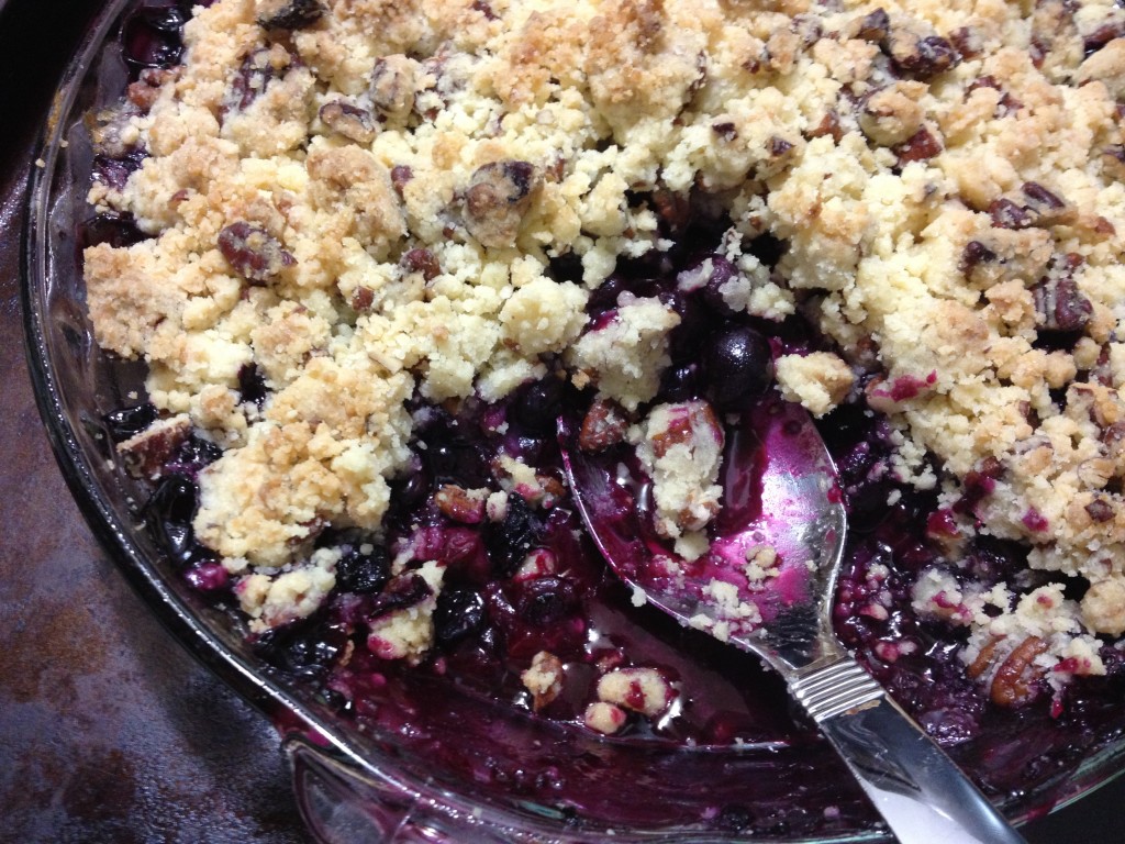 blueberry crumble recipe